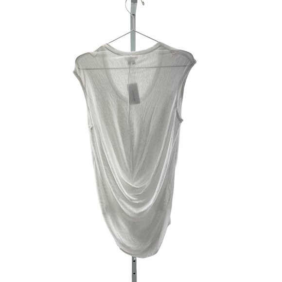 Helmut Lang Cowl Back Tank Top Sleeveless Scoop Neck Lightweight Extra Long - Picture 6 of 6